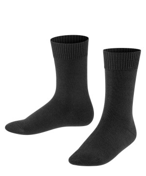 Falke Comfort Wool Socks Çocuk Çorap Siyah | 83FIVSEDL