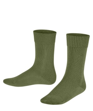 Falke Comfort Wool Socks Çocuk Çorap Yeşil | 84JVSEUDM