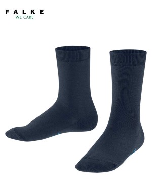 Falke Cool 24/7 Socks Çocuk Çorap Mavi | 24RUHXBSG