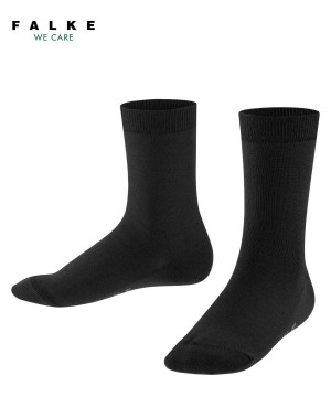 Falke Cool 24/7 Socks Çocuk Çorap Siyah | 59RFAYIDH