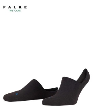 Falke Cool Kick Invisibles Erkek No Show Socks Siyah | 06UBCTFWZ