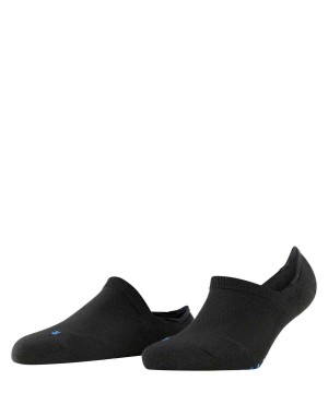 Falke Cool Kick Invisibles Kadın No Show Socks Siyah | 70QLSACZJ