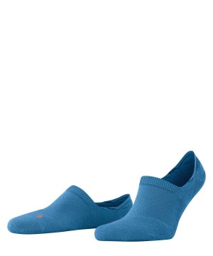 Falke Cool Kick Invisibles Kadın No Show Socks Mavi | 45WJPHMSD