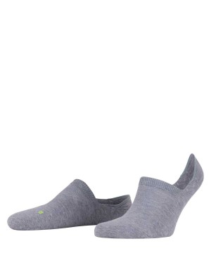 Falke Cool Kick Invisibles Kadın No Show Socks Gri | 57ZSMIRJW