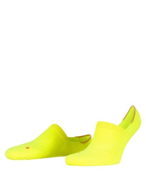 Falke Cool Kick Invisibles Kadın No Show Socks Sarı | 64JHVCPGO