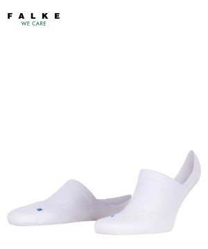 Falke Cool Kick Invisibles Kadın No Show Socks Beyaz | 17VAEJPKW