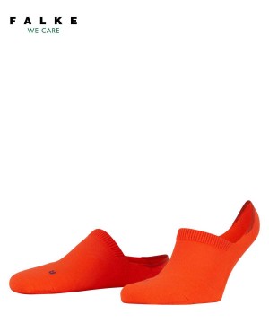 Falke Cool Kick Invisibles Kadın No Show Socks Turuncu | 76SLCURWY