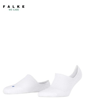 Falke Cool Kick Invisibles Kadın No Show Socks Beyaz | 82UWKXJPG