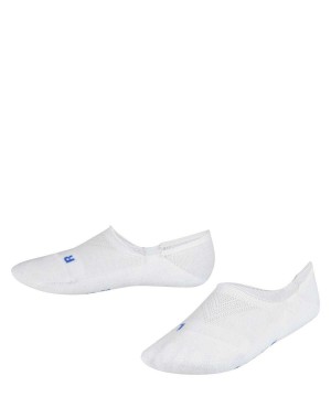 Falke Cool Kick Invisibles Çocuk No Show Socks Beyaz | 35YMLXBQV