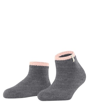Falke Cosy Plush Short sock Kadın Çorap Gri | 25SUBODHG