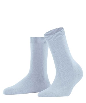 Falke Cosy Wool Socks Kadın Çorap Mavi | 49IPFADUW