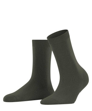 Falke Cosy Wool Socks Kadın Çorap Yeşil | 70NCRSXEV