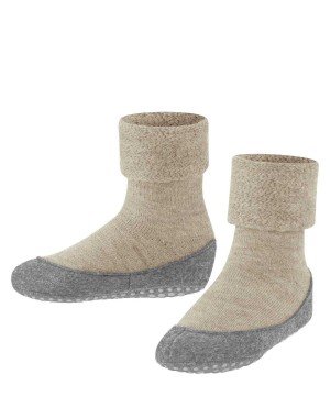 Falke Cosyshoe Minis Slippers Çocuk House Socks & Slippers Bej Rengi | 71AKWOVJB