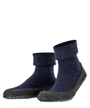 Falke Cosyshoe Slippers Erkek House Socks & Slippers Mavi | 40ZYSRLAE