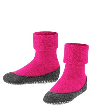 Falke Cosyshoe Teens Slippers Çocuk House Socks & Slippers Pembe | 53XEKJDZO