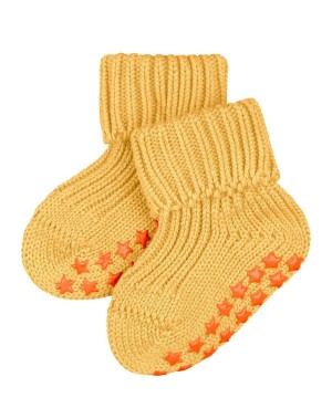 Falke Cotton Catspads House socks Bebek Çorap Sarı | 13CJDRNUX