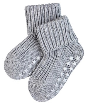 Falke Cotton Catspads House socks Bebek Çorap Gri | 97RYXAUVM