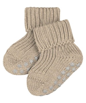 Falke Cotton Catspads House socks Bebek Çorap Bej Rengi | 19OGQLRYF