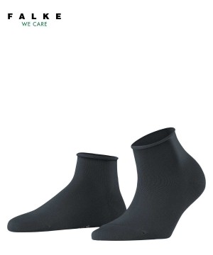 Falke Cotton Touch Short sock Kadın Çorap Gri | 96ATHODUW