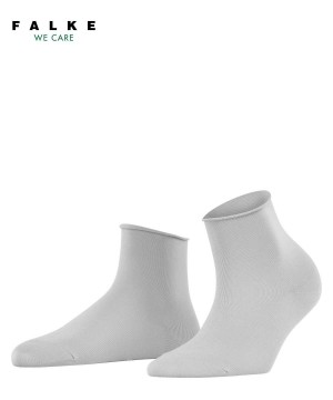 Falke Cotton Touch Short sock Kadın Çorap Gri | 43KLXNDVB