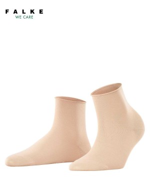 Falke Cotton Touch Short sock Kadın Çorap Bej Rengi | 19SECYTVW