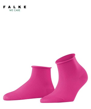 Falke Cotton Touch Short sock Kadın Çorap Kırmızı | 60GVTDONS