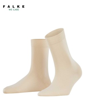 Falke Cotton Touch Socks Kadın Çorap Bej Rengi | 27RMXADNW