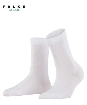 Falke Cotton Touch Socks Kadın Çorap Beyaz | 36EVXCFBO