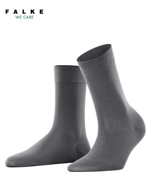 Falke Cotton Touch Socks Kadın Çorap Gri | 60EYCWBTA