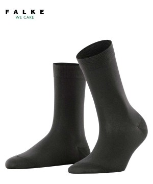 Falke Cotton Touch Socks Kadın Çorap Gri | 78WQFYUST