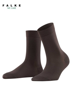 Falke Cotton Touch Socks Kadın Çorap Kahverengi | 46SEDQZOR