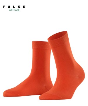 Falke Cotton Touch Socks Kadın Çorap Turuncu | 35LRMYFZS