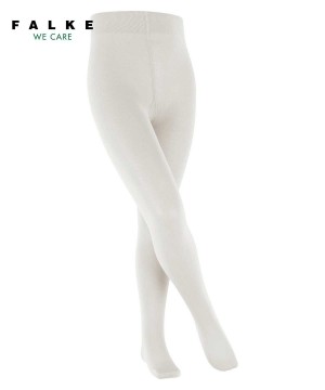 Falke Cotton Touch Tights Çocuk Tights Beyaz | 68OCSYEMK