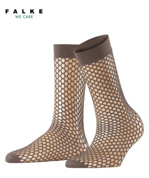 Falke Craftcore Anklets Kadın Çorap Kahverengi | 61ZJOTNAH