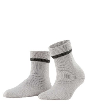 Falke Cuddle Pads House socks Kadın Çorap Gri | 69DXQWUPG