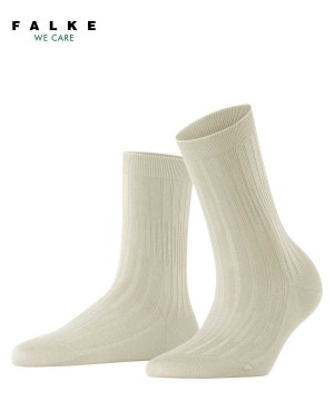Falke Dash Rib Socks Kadın Çorap Bej Rengi | 52ZJWBIEM