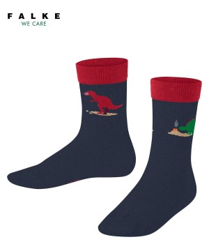 Falke Dinosaurs Socks Çocuk Çorap Mavi | 20REFSKYM