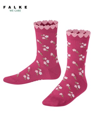 Falke Ditsy Flowers Socks Çocuk Çorap Mor | 61OJLIFTU