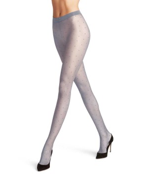 Falke Dot 15 DEN Tights Kadın Tights Gri | 26RJEBLVH