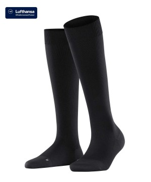 Falke Energizer Knee-high Socks Kadın Çorap Siyah | 85MSROBZH