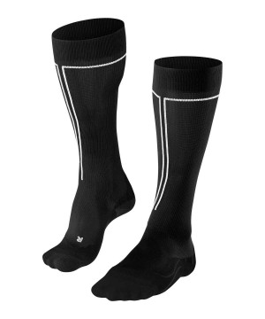 Falke Energizing Knee-high Socks Health Kadın Sports Socks Siyah | 37NWQTSOP