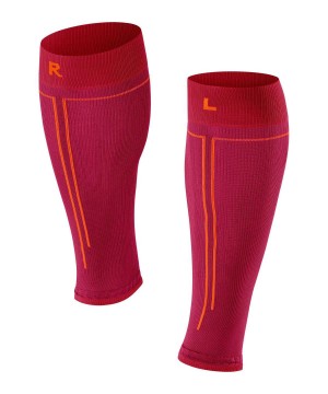 Falke Energizing Tube Sleeves Kadın Sports Socks Kırmızı | 80PKQYCRB