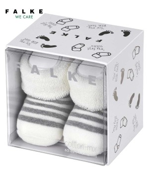 Falke Erstlingsringel Socks Bebek Çorap Beyaz | 65NEWRKSY