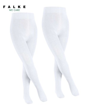 Falke Family 2-Pack Tights Çocuk Tights Beyaz | 17VJXCGKZ