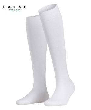 Falke Family Knee-high Socks Kadın Çorap Beyaz | 57WSQNGDC
