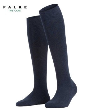 Falke Family Knee-high Socks Kadın Çorap Mavi | 70WTYOJEB