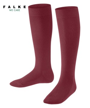 Falke Family Knee-high Socks Çocuk Çorap Kırmızı | 59ANOYZHD