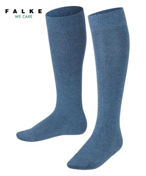 Falke Family Knee-high Socks Çocuk Çorap Mavi | 06NSFVEZT