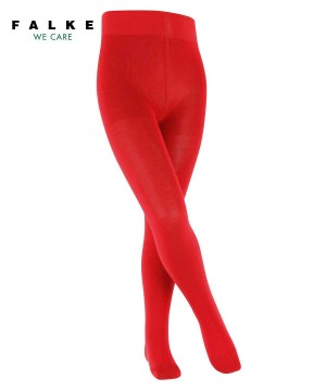 Falke Family Tights Çocuk Tights Kırmızı | 57RGOUVBC