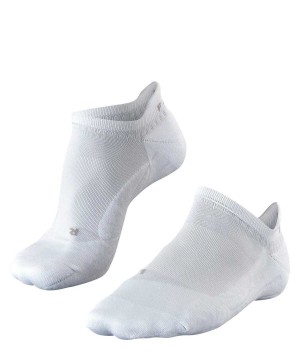 Falke GO2 Invisible Golf Invisibles Erkek No Show Socks Beyaz | 74ADLTPSC